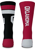 Oklahoma Sooners Duo 2 Pack Mens Crew Socks