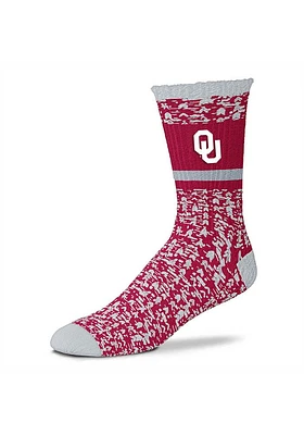 Oklahoma Sooners Alpine Summit Womens Quarter Socks