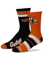 Oklahoma State Cowboys Duo 2 Pack Mens Crew Socks
