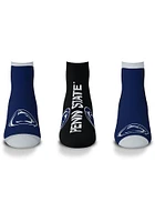 Penn State Nittany Lions Flash 3 Pack Mens No Show Socks