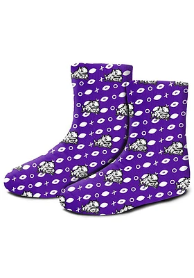 TCU Horned Frogs Playboard Baby Quarter Socks