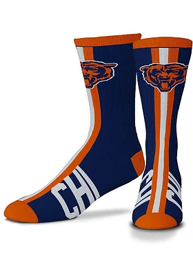Chicago Bears Da Bomb Mens Crew Socks