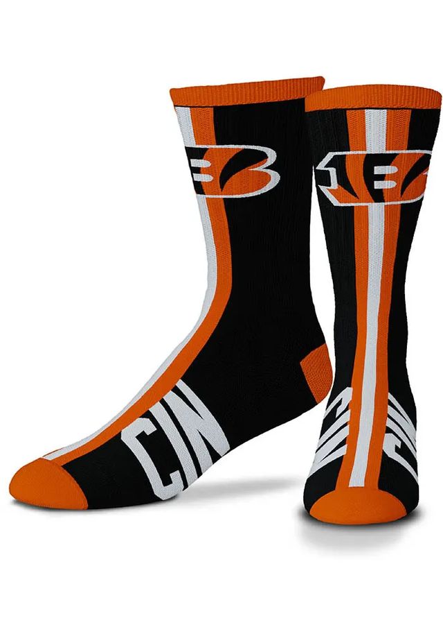 Cincinnati Bengals Da Bomb Mens Crew Socks