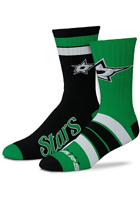Dallas Stars Duo 2 Pack Mens Crew Socks