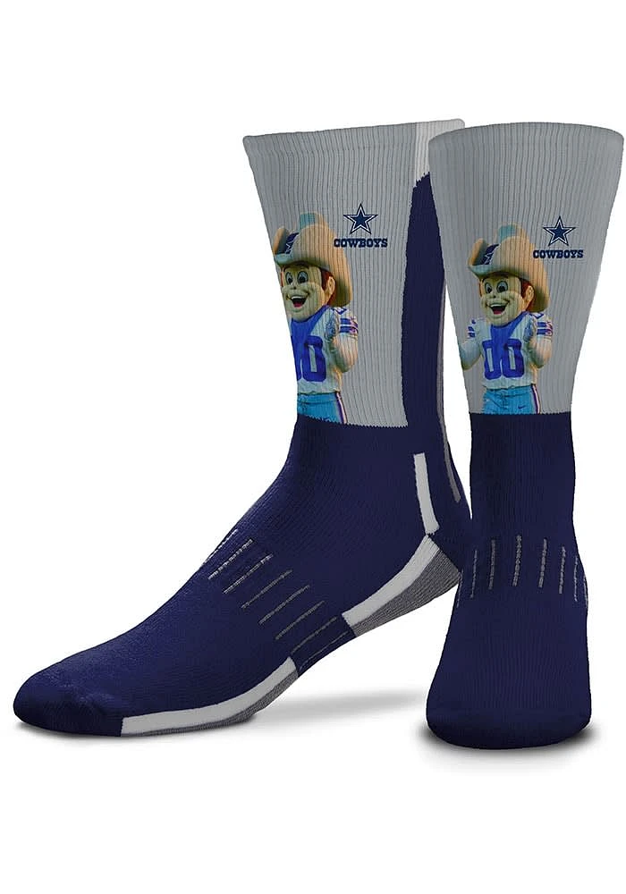 Dallas Cowboys Mascot Snoop Mens Crew Socks