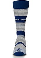 Dallas Cowboys Mountain Stripe Sleep Soft Womens Quarter Socks