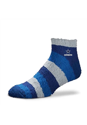 Dallas Cowboys Rainbow II Sleep Soft Womens Quarter Socks