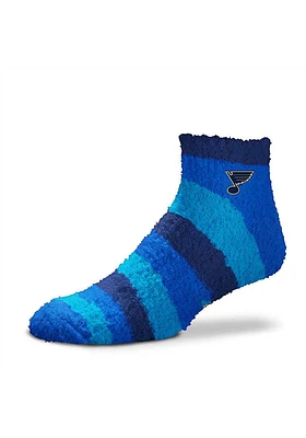 St Louis Blues Rainbow II Sleep Soft Womens Quarter Socks