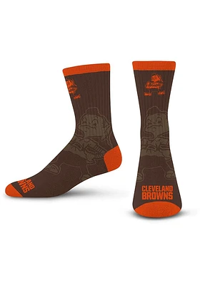 Cleveland Browns Still Fly Mens Crew Socks