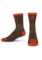 Cleveland Browns Still Fly Mens Crew Socks