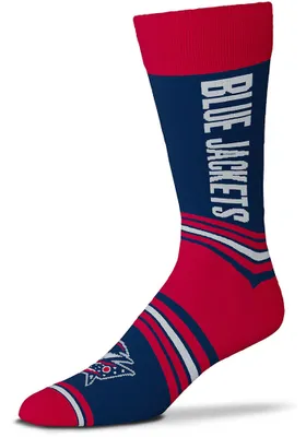 Columbus Blue Jackets Go Team Mens Dress Socks