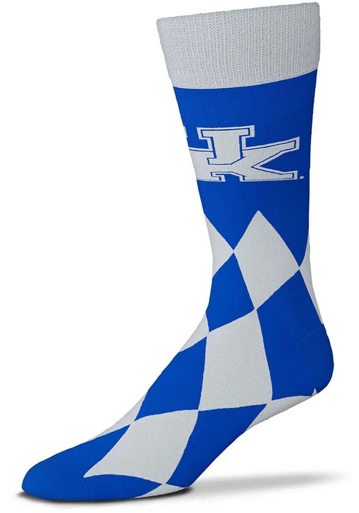 Kentucky Wildcats Big Diamond Mens Dress Socks