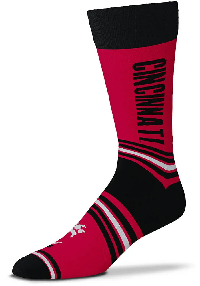 Cincinnati Bearcats Go Team Mens Dress Socks