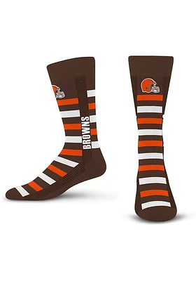 Cleveland Browns Word Crosswalk Mens Dress Socks
