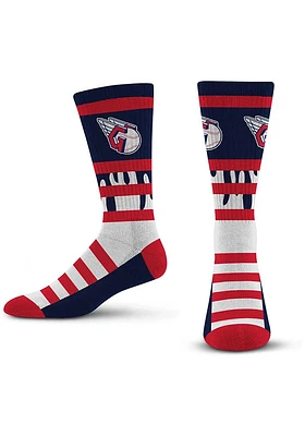Cleveland Guardians Drip Mens Crew Socks