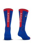 Kansas Jayhawks Systemic Mens Crew Socks