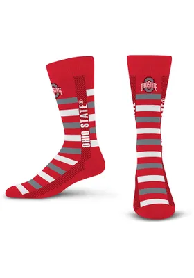 Ohio State Buckeyes Word Crosswalk Mens Dress Socks