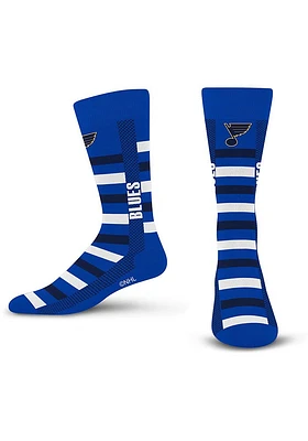 St Louis Blues Word Crosswalk Mens Dress Socks