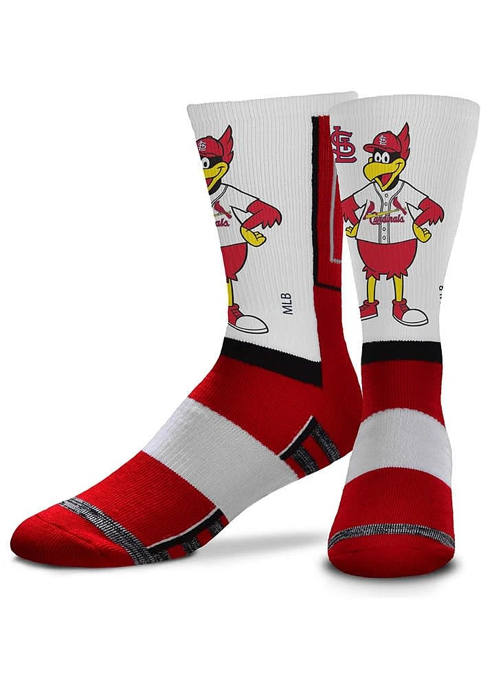 St Louis Cardinals Snoop Mascot Mens Crew Socks