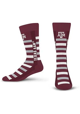 Texas A&M Aggies Word Crosswalk Mens Dress Socks