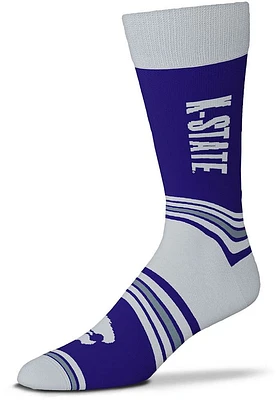 K-State Wildcats Go Team Mens Dress Socks
