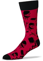 Local Gear Grilling All Over Mens Dress Socks