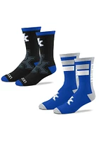 Kentucky Wildcats Double Duo 2 Pack Mens Crew Socks