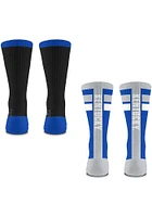 Kentucky Wildcats Double Duo 2 Pack Mens Crew Socks