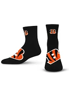 Cincinnati Bengals Big Teams Mens Quarter Socks