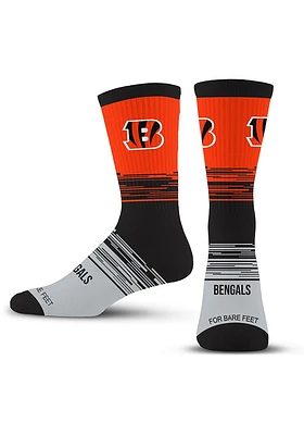 Cincinnati Bengals Elevate Mens Crew Socks