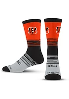 Cincinnati Bengals Elevate Mens Crew Socks