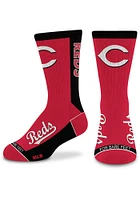 Cincinnati Reds Red 577 MVP Youth Crew Socks