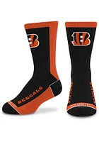 Cincinnati Bengals Black 577 MVP Youth Crew Socks