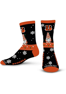 Cincinnati Bengals 509 Sweater Gnome Mens Crew Socks