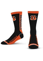 Cincinnati Bengals MVP Crew Sock Mens Crew Socks