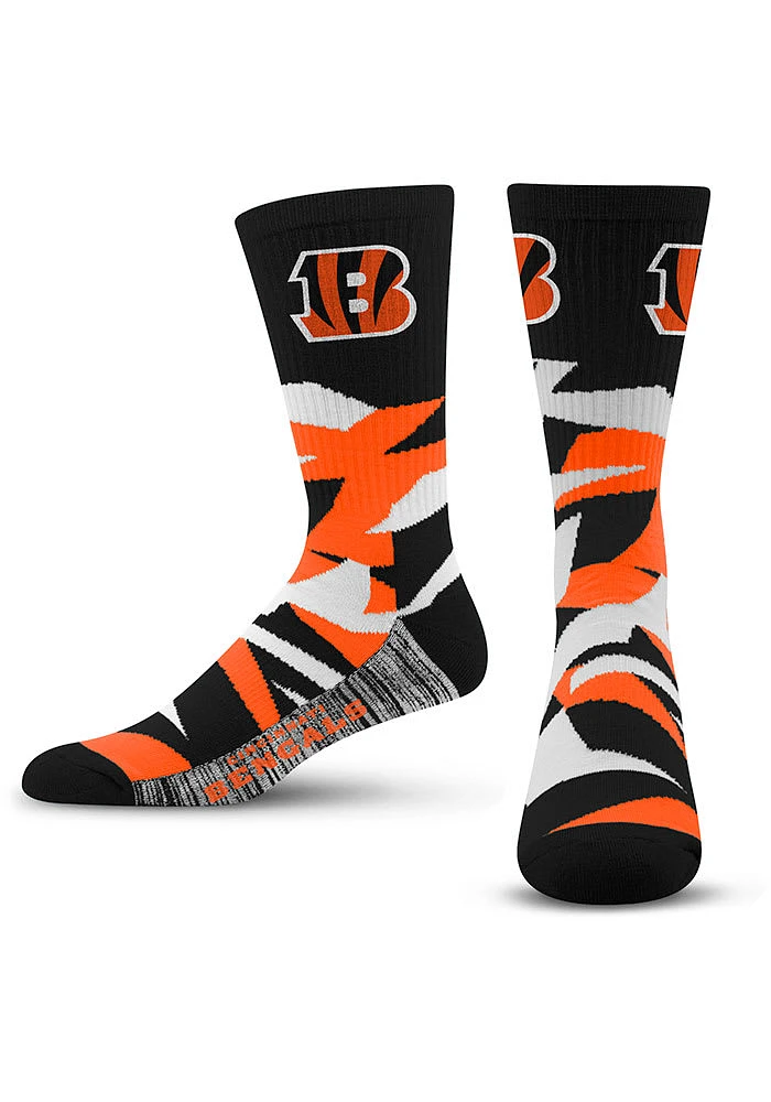 Cincinnati Bengals Breakout Mens Crew Socks