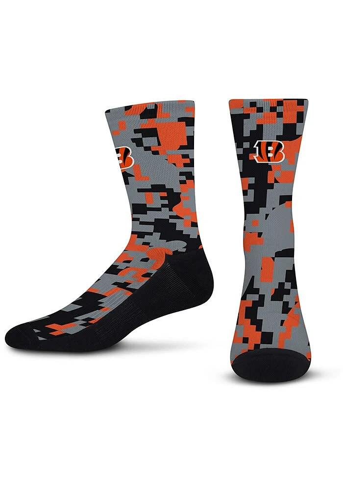 Cincinnati Bengals Digi Mens Crew Socks