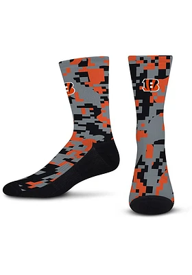 Cincinnati Bengals Digi Mens Crew Socks