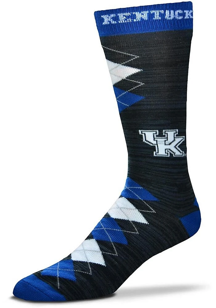 Kentucky Wildcats Fan Nation RMC Mens Argyle Socks