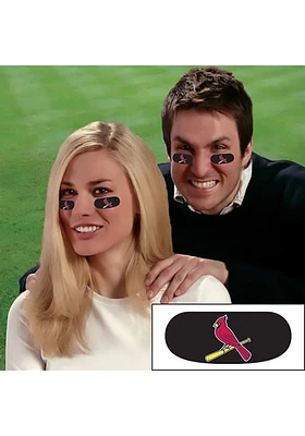 St Louis Cardinals Eye Black Tattoo