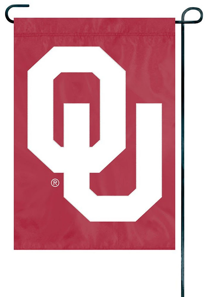 Oklahoma Sooners 12 x 18 Inch Garden Flag - Red