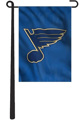 St Louis Blues 10.5x15 Blue Garden Flag - Blue
