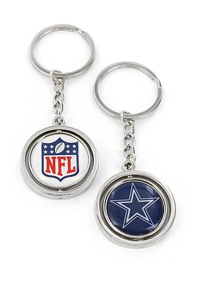 Dallas Cowboys Spinner Keychain - Blue