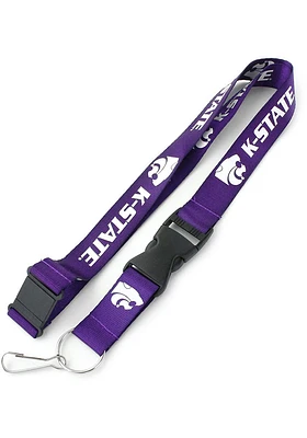 K-State Wildcats Purple Buckle Lanyard - Purple