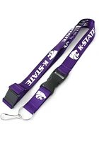 K-State Wildcats Purple Buckle Lanyard - Purple