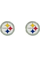 Pittsburgh Steelers Logo Post Womens Earrings