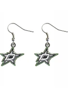 Dallas Stars Logo Dangle Womens Earrings