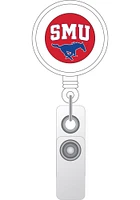 SMU Mustangs retractable Badge Holder