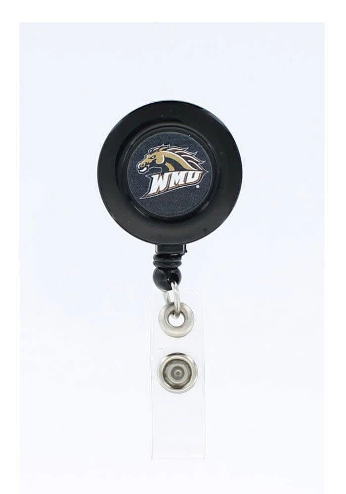 Western Michigan Broncos retractable Badge Holder