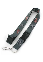 Detroit Tigers Team Logo Lanyard - Charcoal